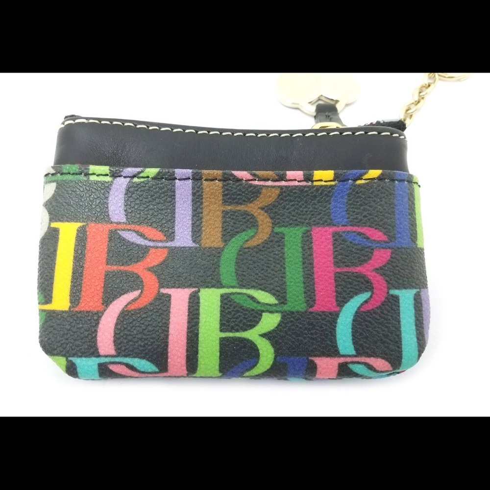 Dooney & Bourke Multicolor Key Chain Wallet - Picture 3 of 4